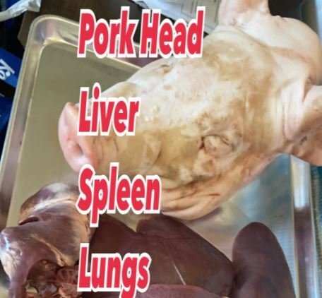 Pork Head & Offals