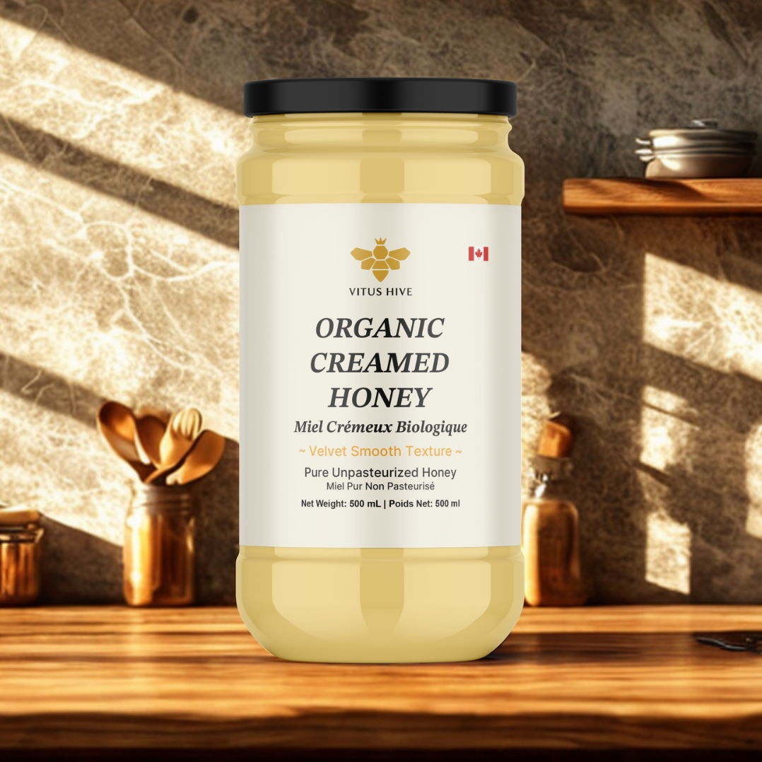 Organic Creamed Honey (500g)