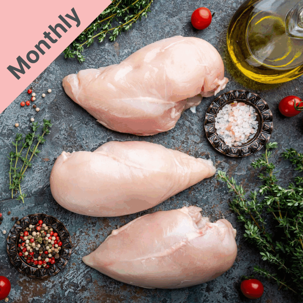 Chicken Breasts 2/Bag (Approx 2lb/Bag)