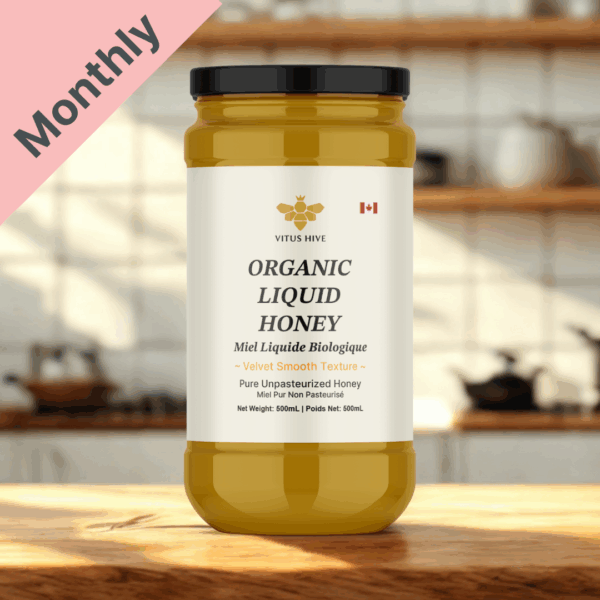 Organic Fresh Honey (500g)