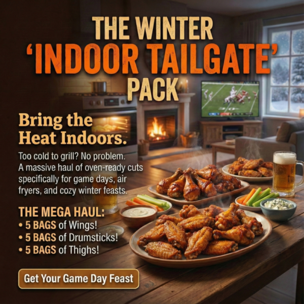 The Winter "Indoor Tailgate" Pack (For Crowds)