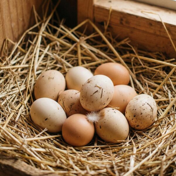 Unwashed Eggs