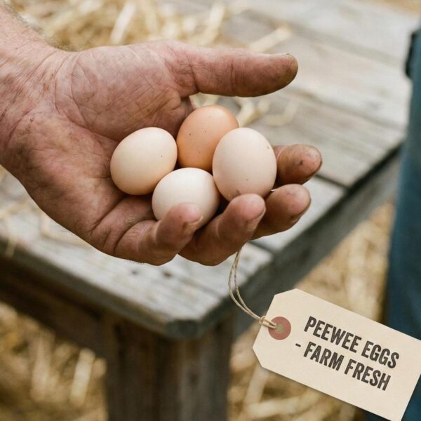 Peewee Eggs (15 Dozen/180 Eggs)