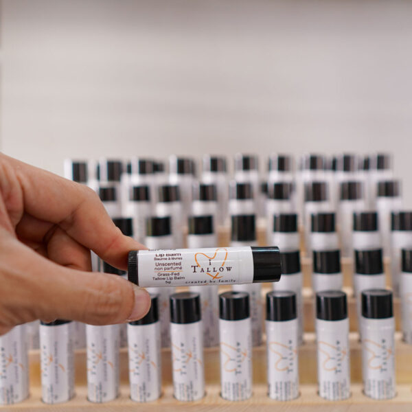 Tallow Lip Balm (Unscented)