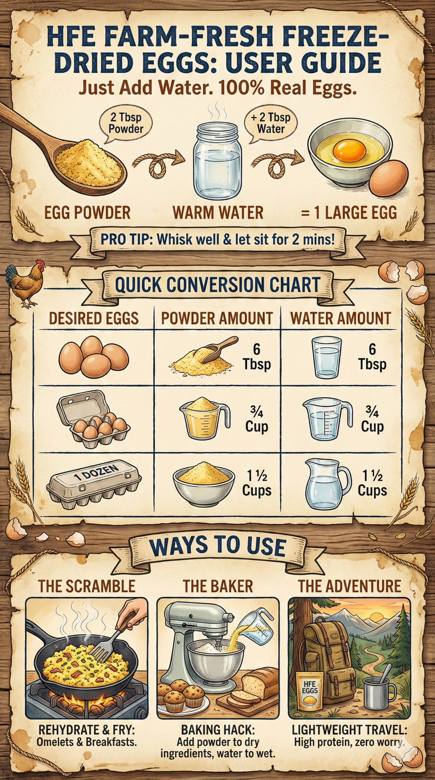 Freeze Dried Eggs Powder (500g) - Image 3