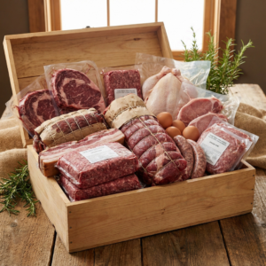 Hutterite Meat Pack, Beef, Pork, Chicken