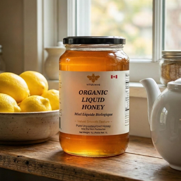 Organic Fresh Honey (1kg)