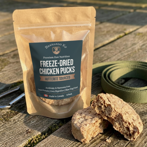 Freeze-Dried Raw Chicken Puck (Travel Ready)