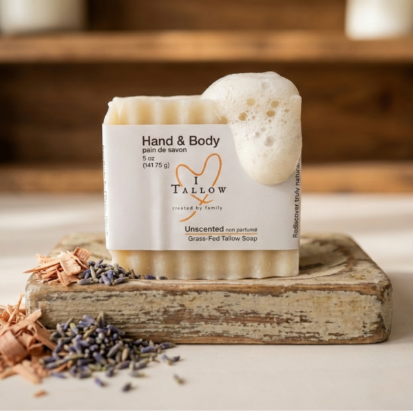 Hand & Body Soap - Z Square Bar (Unscented) (150g)