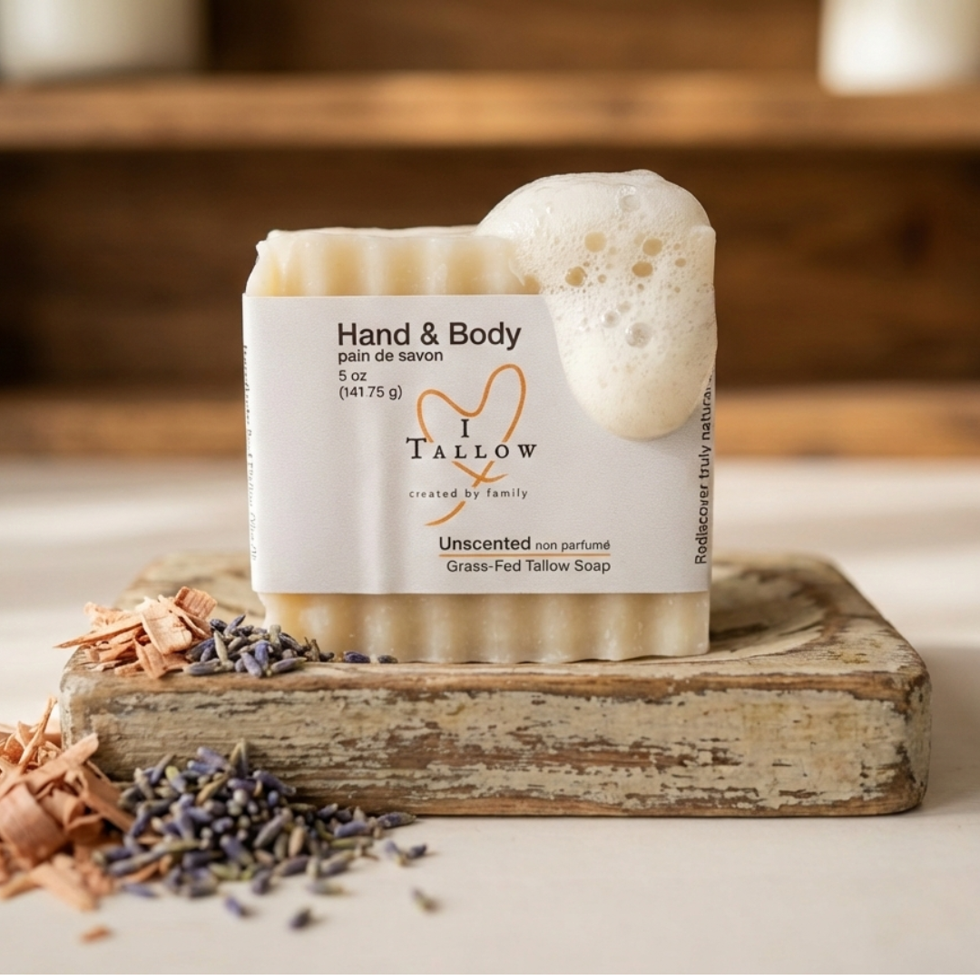 Hand & Body Soap - Z Square Bar (Unscented) (150g)