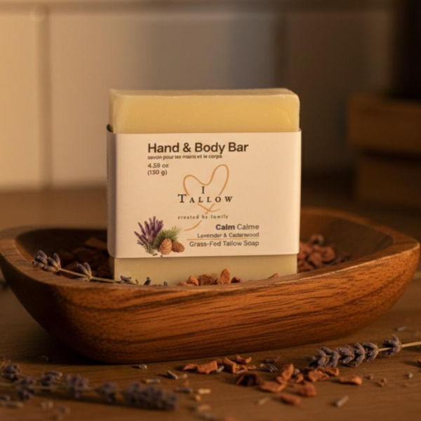 Hand & Body Soap - Straight Cut Square (Calm) (130g)