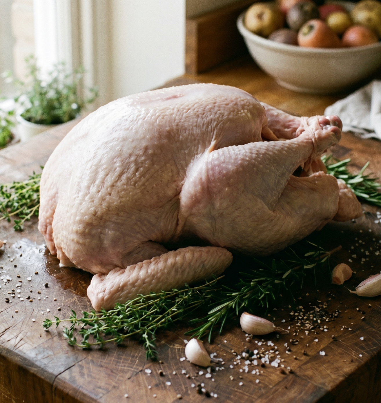 Thanksgiving: Free-Range Non-GMO Turkey - Deposit Required