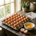 Farm-Fresh Medium Mixed Eggs (Flat)