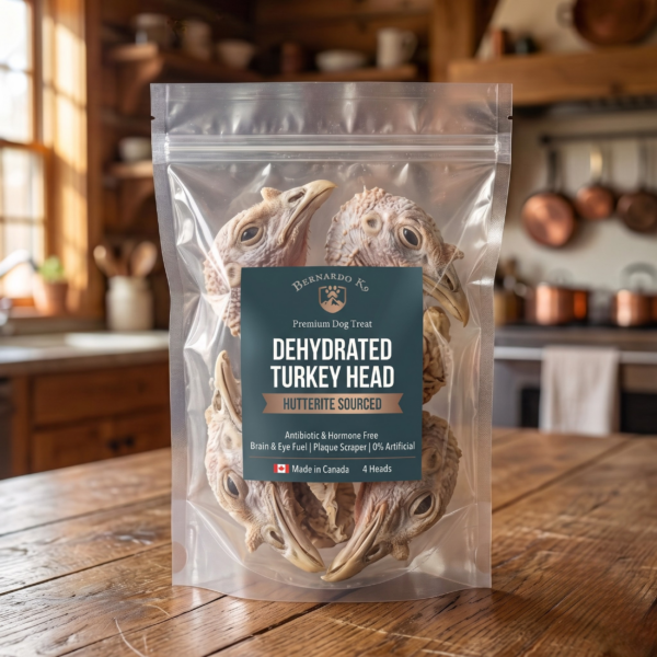 Dehydrate Turkey Heads (4 / Bag)