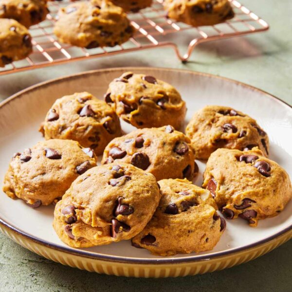 Scratch-Made Pumpkin Chocolate Chip Cookies (5 / order)
