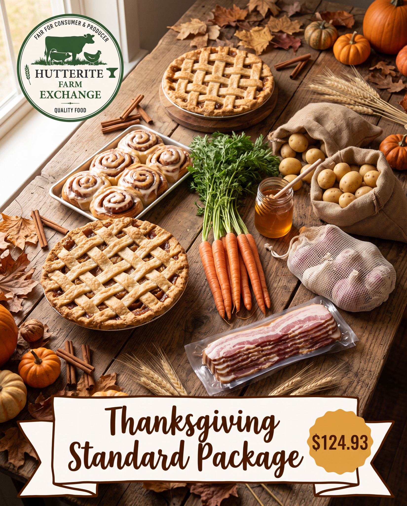Thanksgiving Standard Add-On Package